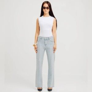 NWT House Of Harlow 1960 Avi Studded Jeans